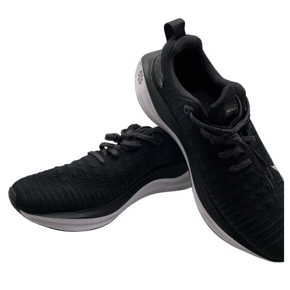 Nike React Infinity Run Flyknit 2 Running Shoes Black/White Size 11 Mens Lightwe